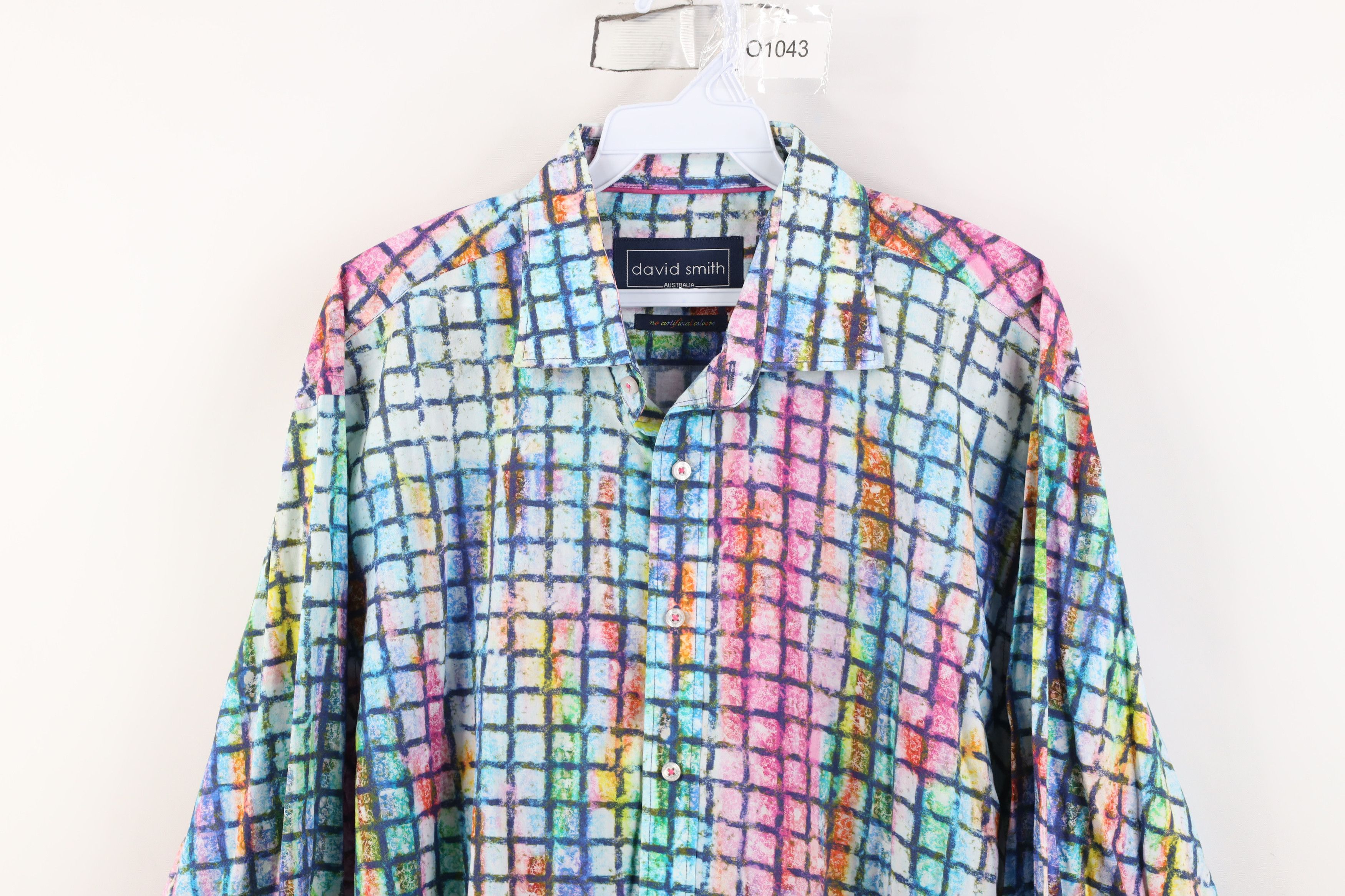 Vintage David Smith Australia Jelly Fish Flip Cuff Collared Shirt Size US XL / EU 56 / 4 - 2 Thumbnail