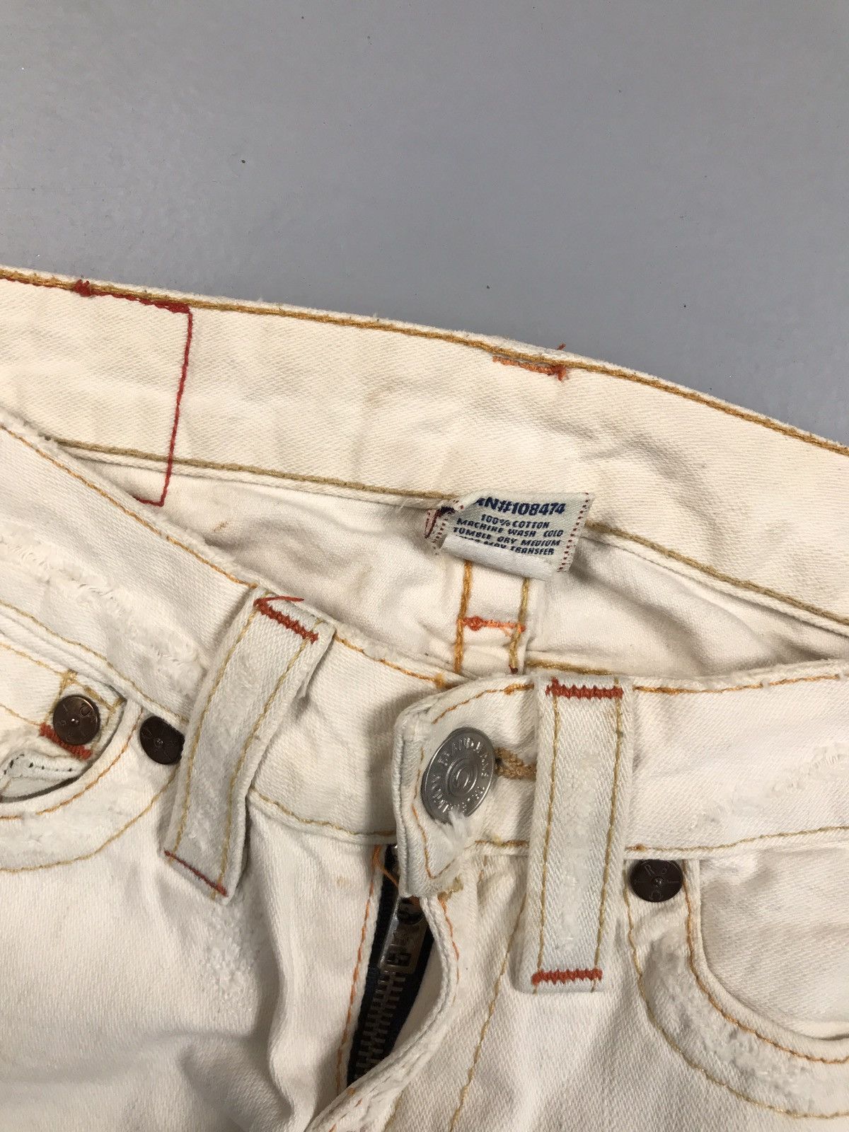 Vintage Rare vintage womens bootcut denim pants Size 26" / US 2 / IT 38 - 4 Thumbnail