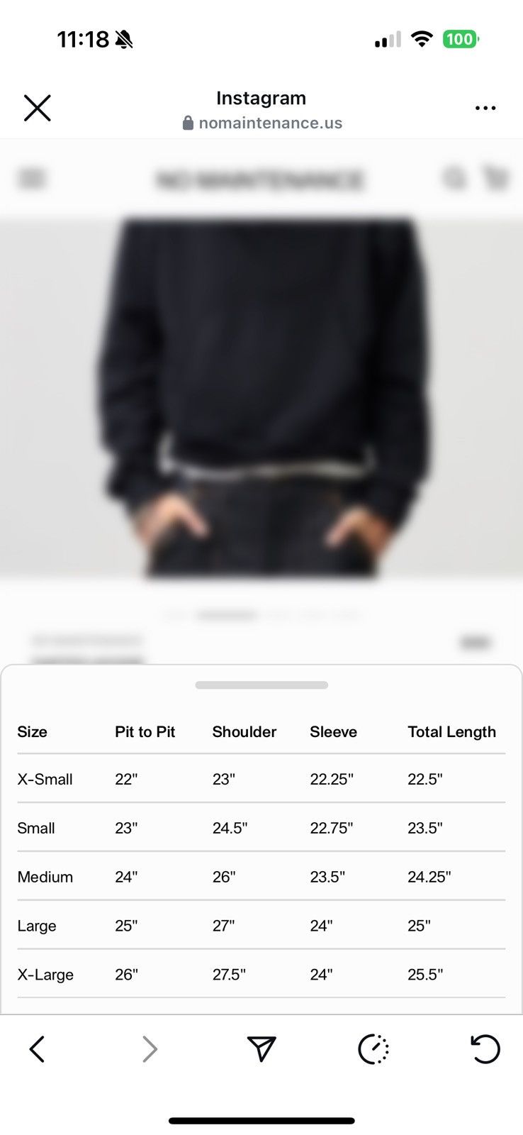 No Maintenance No Maintenance Darted Hoodie Black Small Size US S / EU 44-46 / 1 - 6 Thumbnail