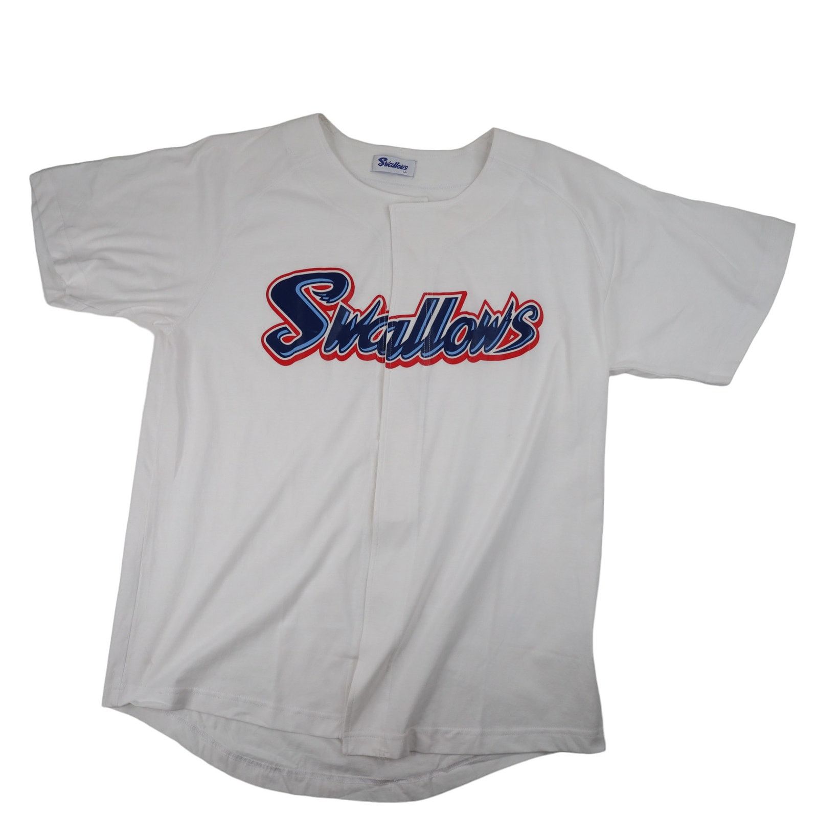 Vintage Vintage Tokyo Yakult Swallows Baseball Jersey Size US L / EU 52-54 / 3 - 1 Thumbnail