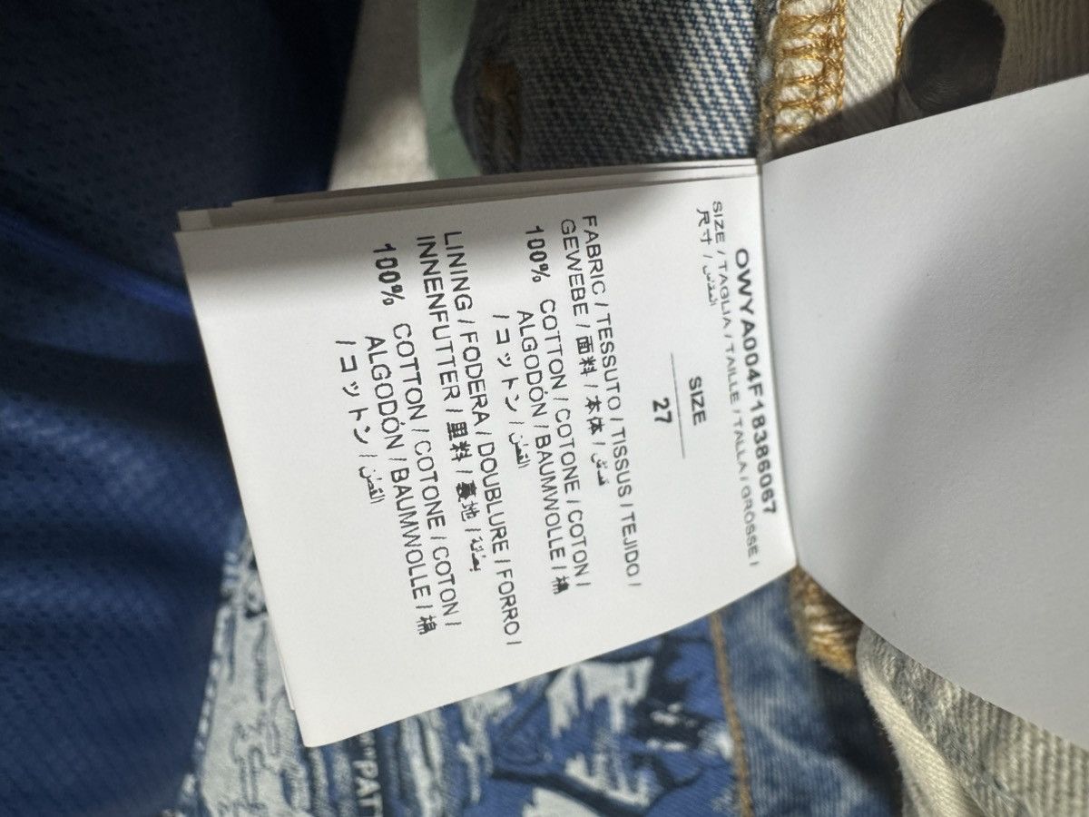 Off-White Printed jean Size 27" / US 4 / IT 40 - 9 Thumbnail