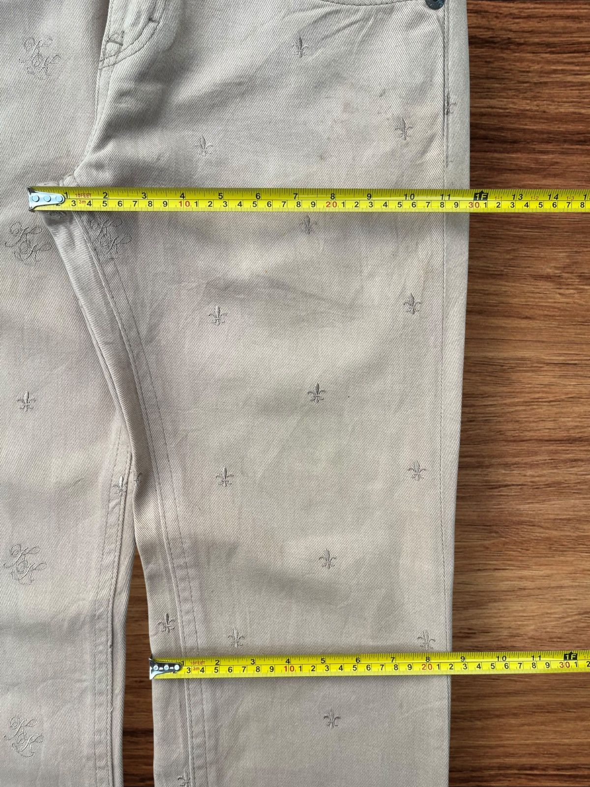 Karl Kani Vintage Karl Kani Dagger Embroidery All Over Loose Leg Pants Size US 32 / EU 48 - 21 Thumbnail