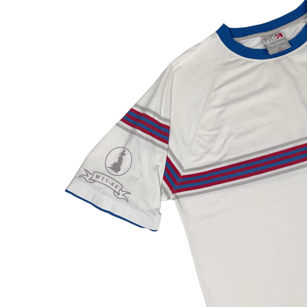Pepe Jeans Pepe Jeans London T-Shirt White Retro Soccer Y2K Size US XXL / EU 58 / 5 - 2 Thumbnail