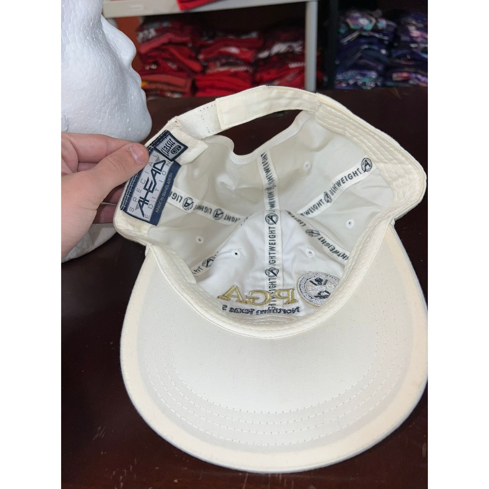 PGA Tour PGA Hat Northern Texas Section Junior Tour Golfing White Cap Size ONE SIZE - 6 Thumbnail