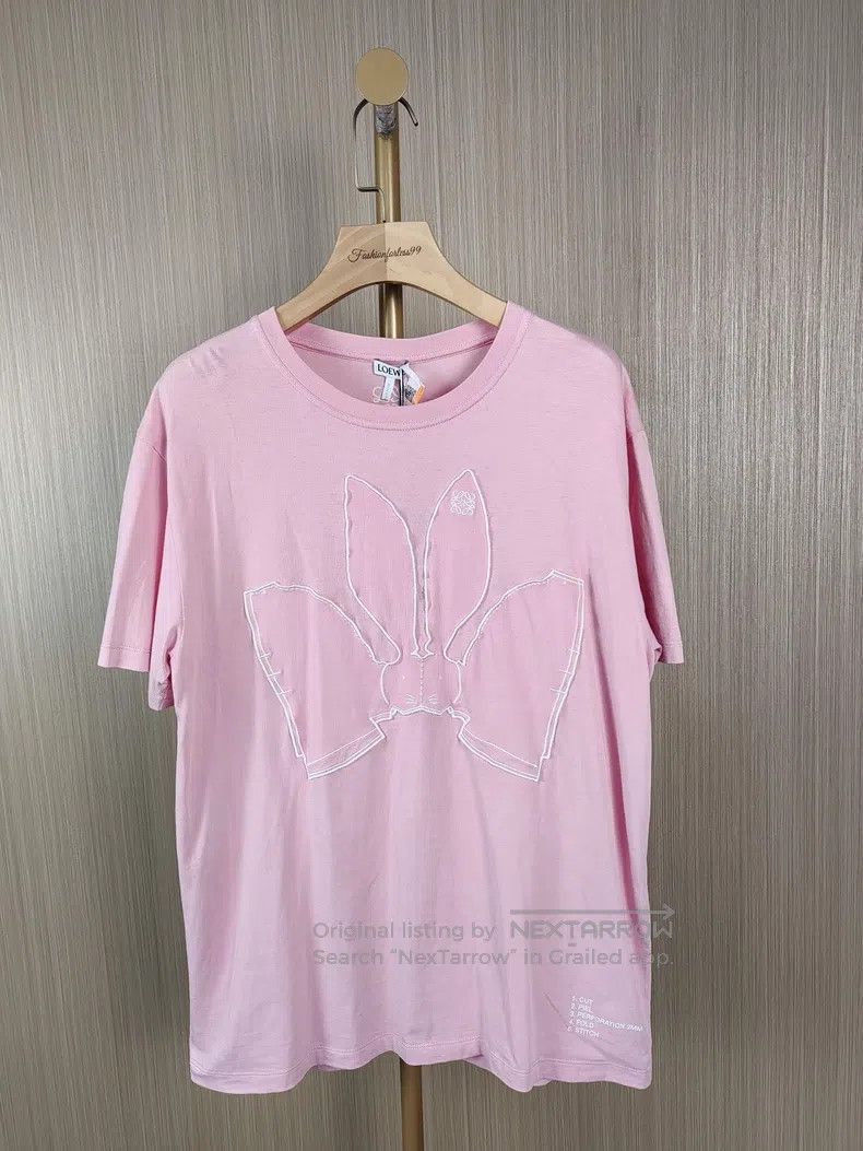 Loewe Loewe Cotton Crewneck T-Shirt Size S / US 4 / IT 40 - 1 Thumbnail
