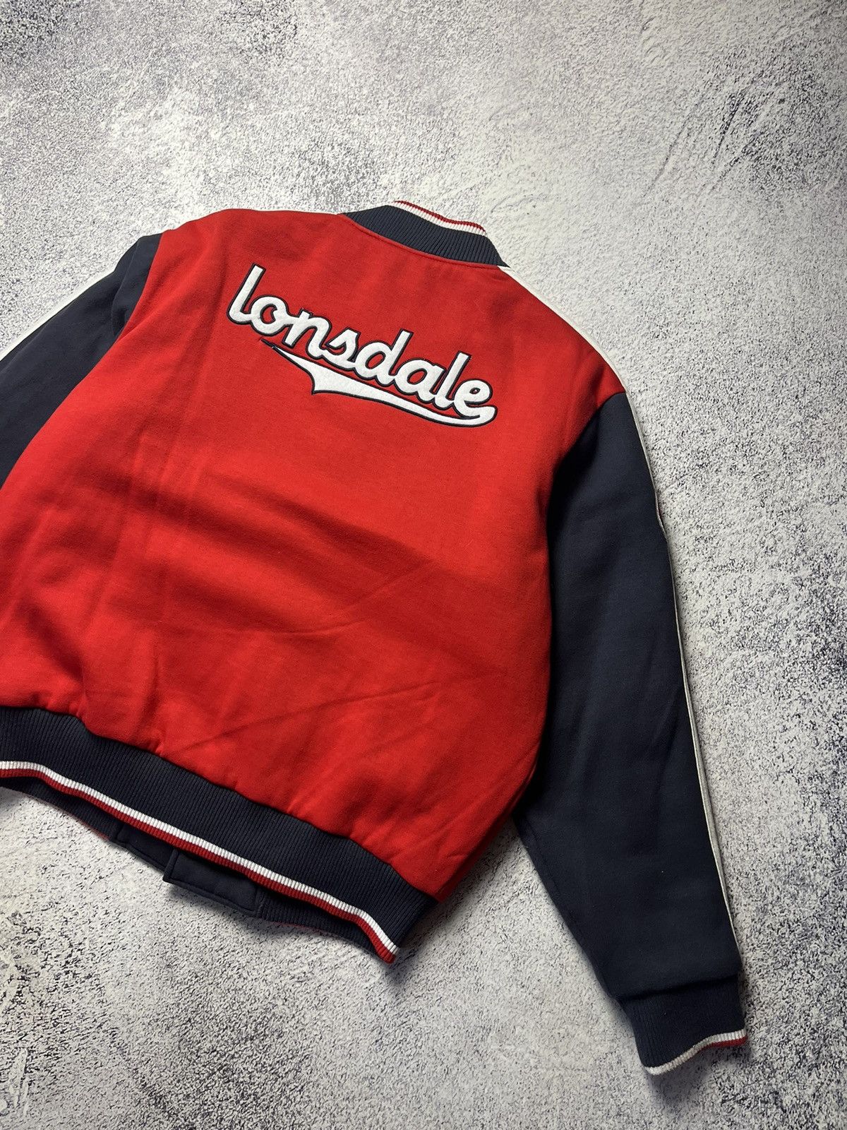 Lonsdale VINTAGE Rare Lonsdale London Streetwear Bomber Jacket MA1 Size US M / EU 48-50 / 2 - 16 Thumbnail
