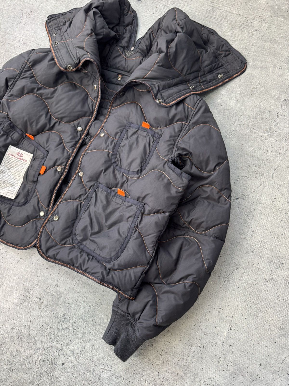 Parajumpers Vintage 🇯🇵 Fur Lining Down Japan Parajumers Y2K Jacket Size M / US 6-8 / IT 42-44 - 6 Thumbnail