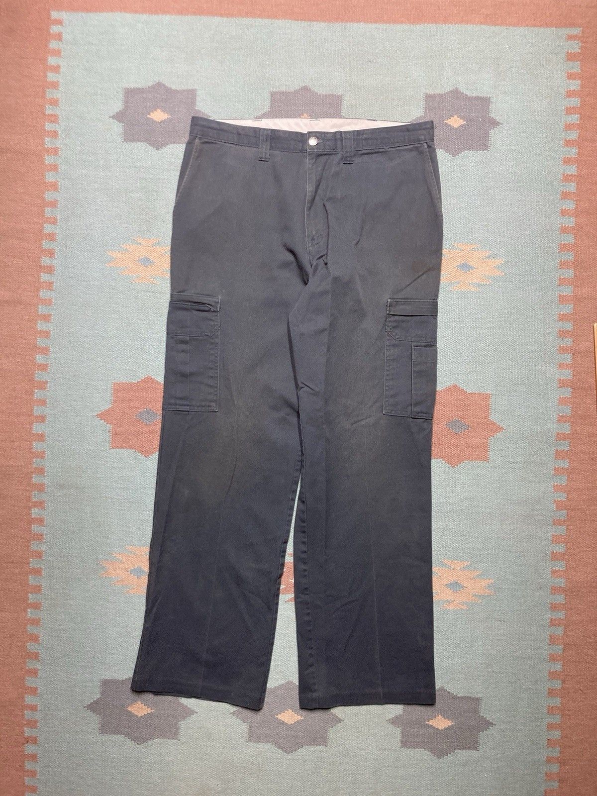 Dickies × Vintage dickies work pants cargo pocket skater baggy chino 36x33 Size US 36 / EU 52 - 1 Thumbnail