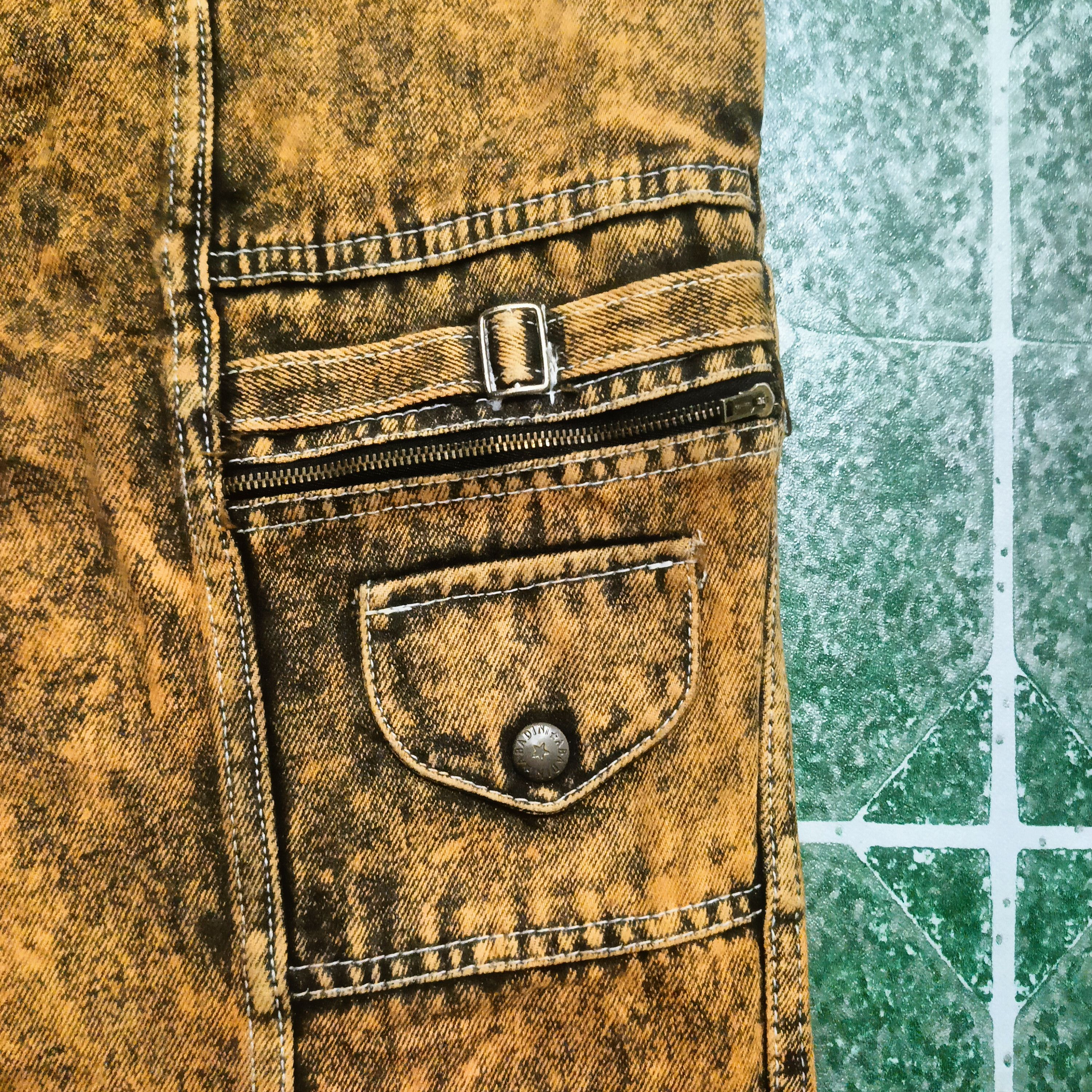 Japanese Brand Rare Retro Vintage Abadini by Chicabadi Distressed Jeans Size US 34 / EU 50 - 6 Thumbnail