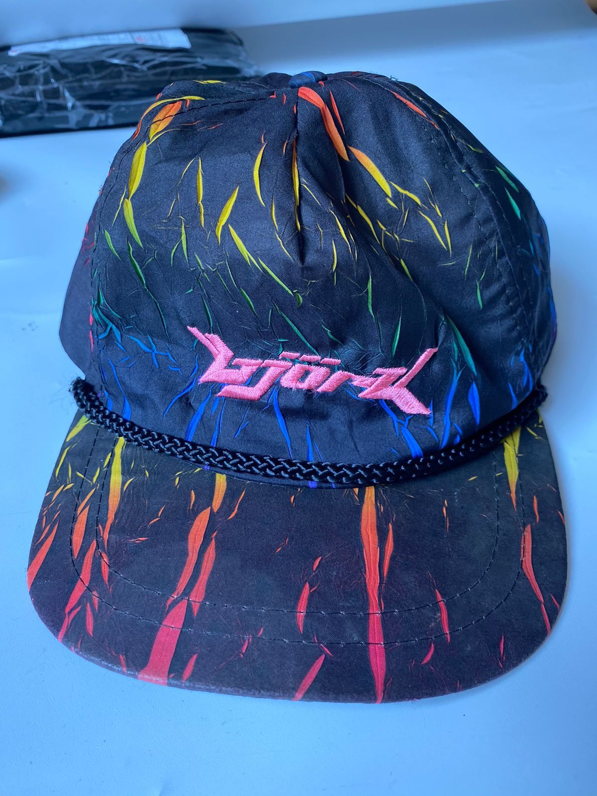 Band Tees × Rap Tees Classic Rope Hat Bjork Logo Björk Size ONE SIZE - 2 Thumbnail