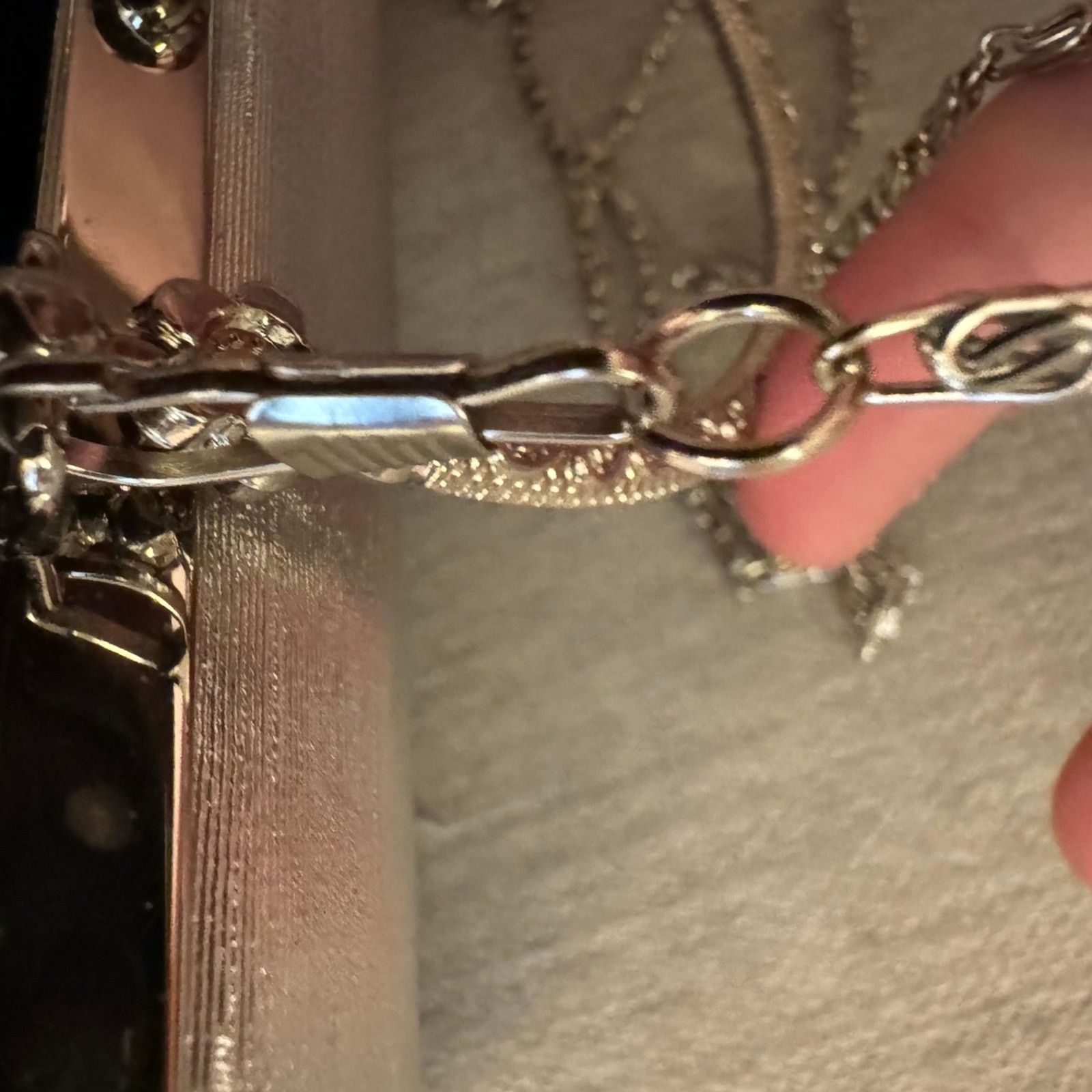 Other Silver clutch purse handbag Size ONE SIZE - 4 Thumbnail