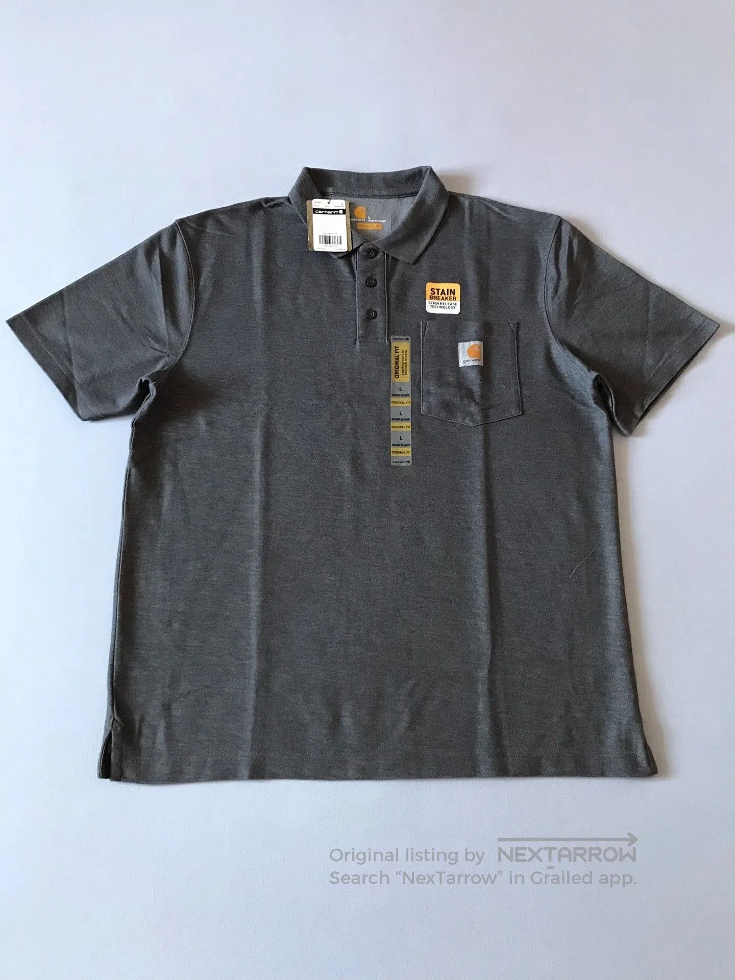 Carhartt Carhartt K570 CRH Short Sleeve Polo. Size US L / EU 52-54 / 3 - 1 Thumbnail