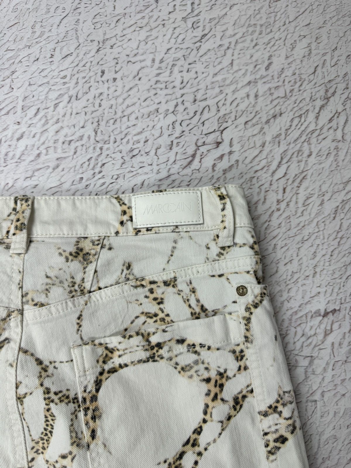 Other Marc Cain Jeans mit Allover-Animal-Print in offwhite Size 27" / US 4 / IT 40 - 18 Thumbnail