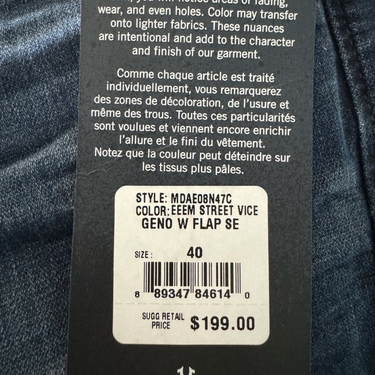 True Religion NWT True Religion Geno Relaxed Slim (w40) Size US 40 / EU 56 - 6 Thumbnail