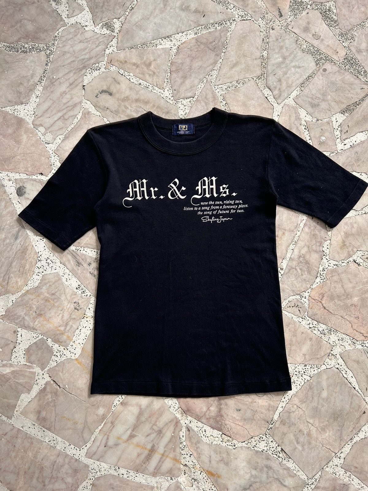 Issey Miyake 80’s Issey Miyake Mr&mrs Skyline Japan Tee Size US M / EU 48-50 / 2 - 1 Thumbnail