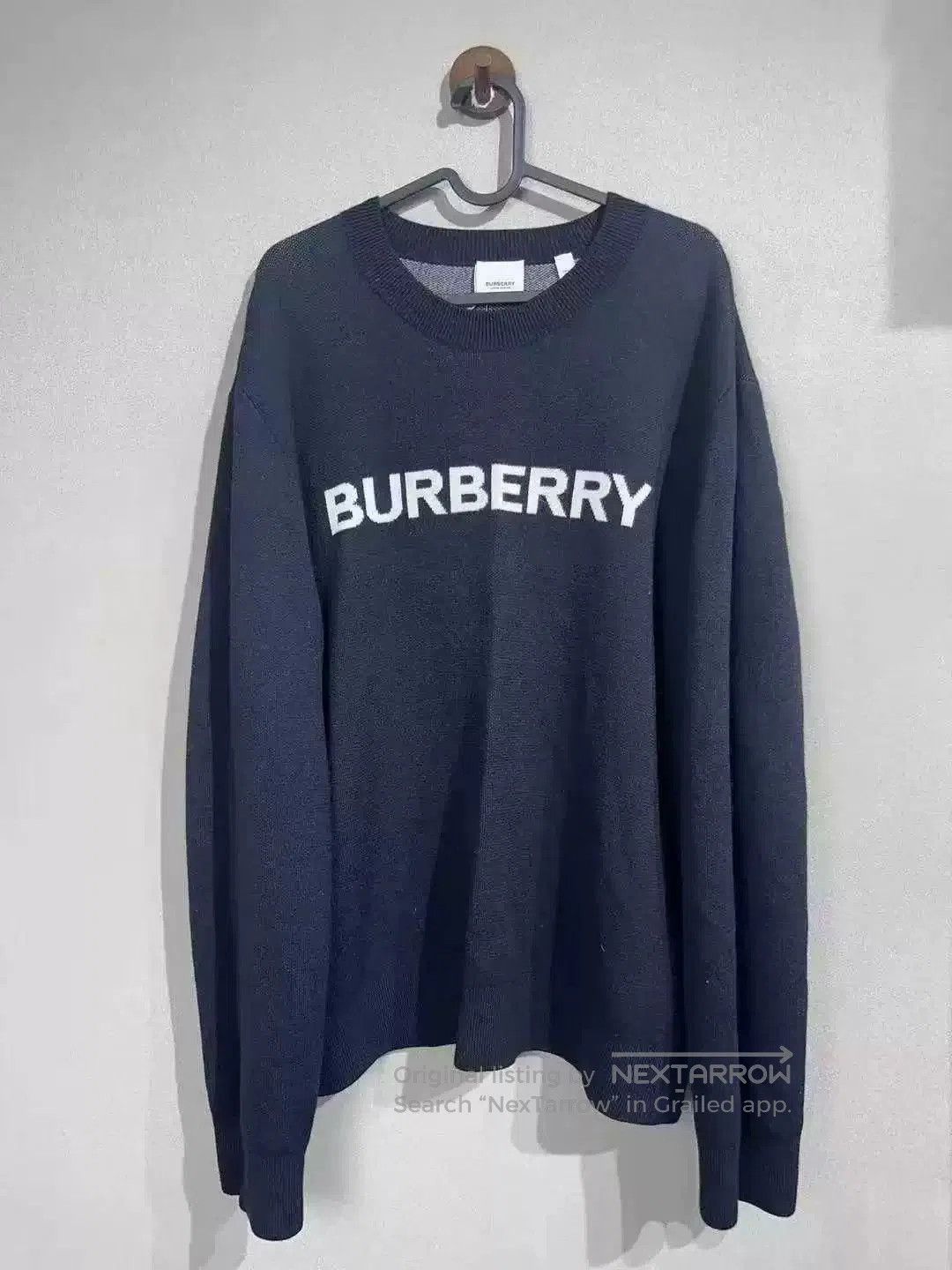 Burberry Burberry Logo Wool Sweater Size L. Size US L / EU 52-54 / 3 - 1 Thumbnail