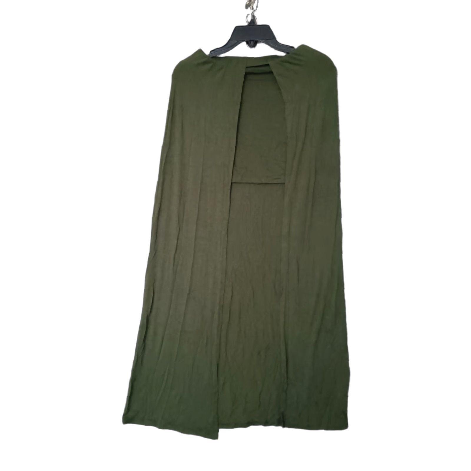 Vintage Codigo Women's Green Maxi Wrap Around Skirt M Casual Bohemian Wrap-Around Streetwear Size 32" / US 10 / IT 46 - 1 Thumbnail