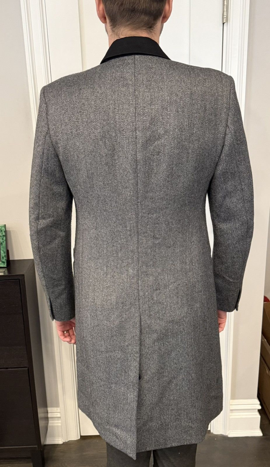 Rag & Bone Grey & black melange rag & bone overcoat Size US S / EU 44-46 / 1 - 4 Thumbnail