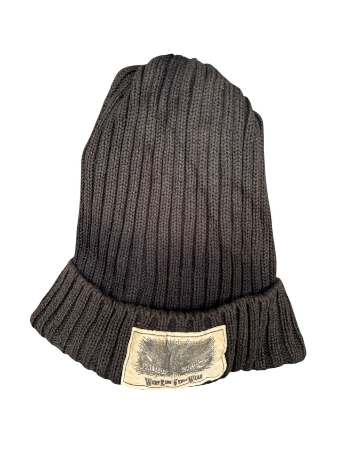 Japanese Brand × Kapital × Vintage Sunfaded Made in Japan west ride Beanie Hats Size ONE SIZE - 2 Thumbnail