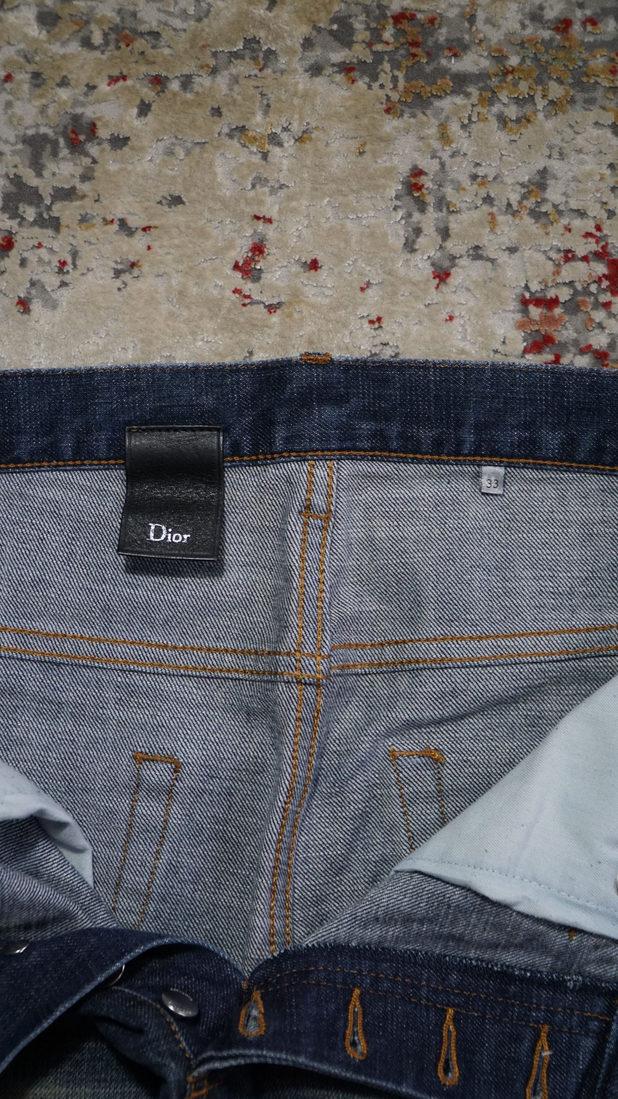 Dior Dior Homme denim by Kris Van Assche W33 Size US 33 - 4 Thumbnail