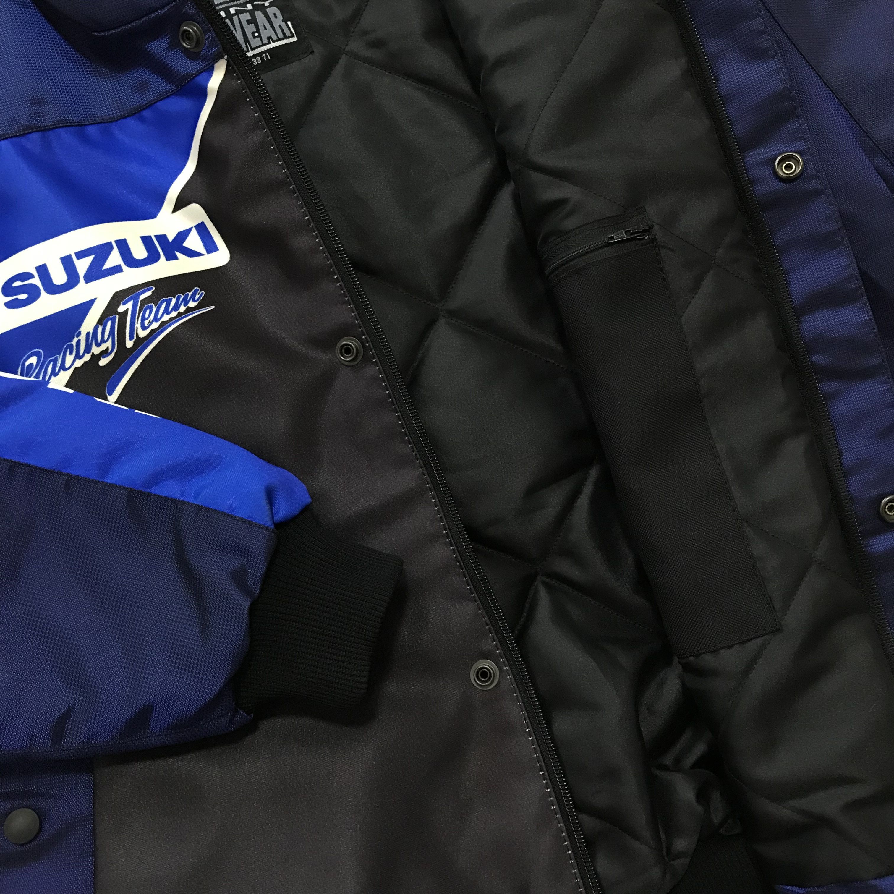 Vintage SUZUKI Kenny Roberts Racing Vintage Bomber Jacket 80s 90s Size US S / EU 44-46 / 1 - 9 Thumbnail