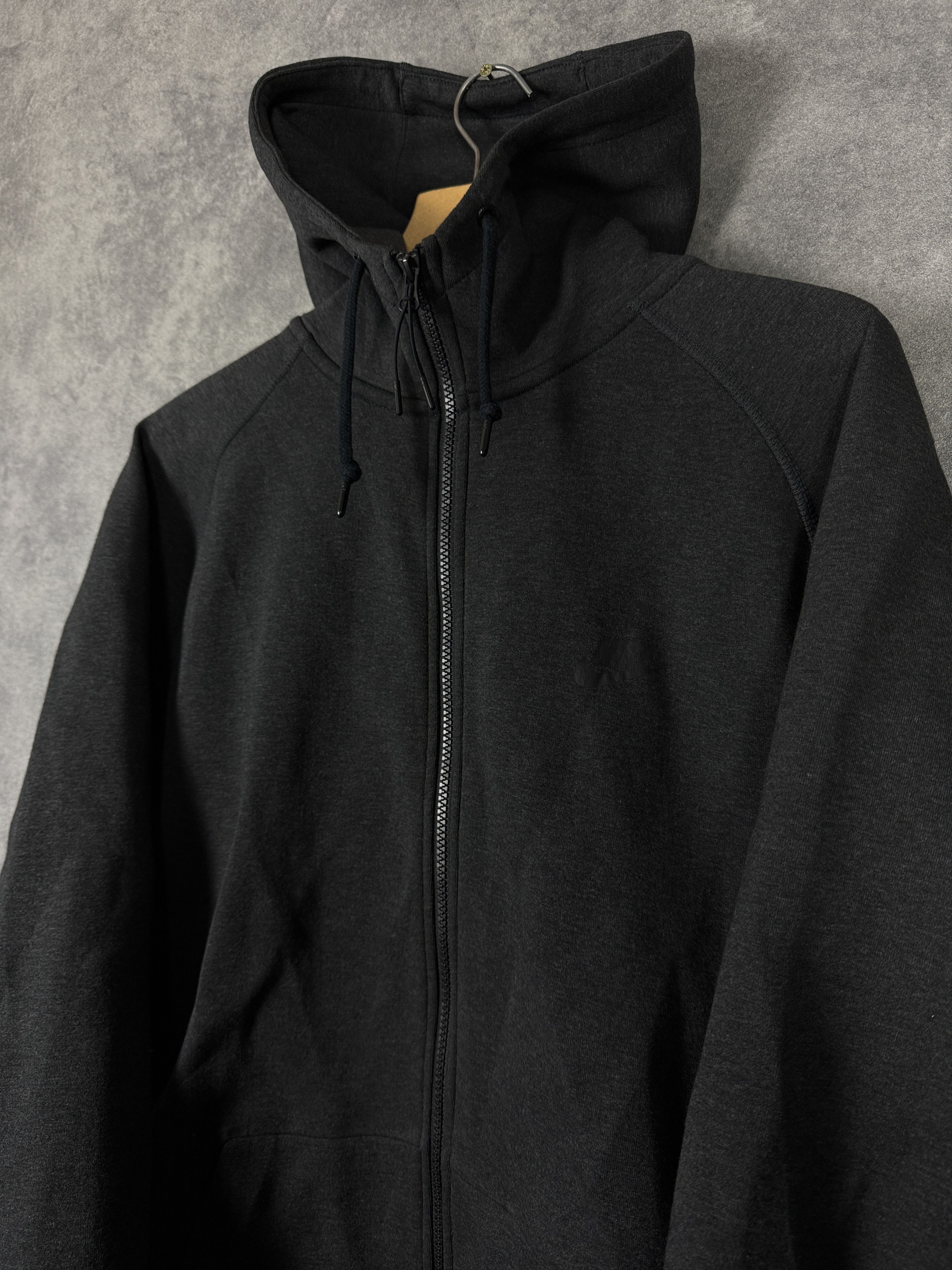 Nike Nike Tech Fleece zip-up hoodie black mini logo print Size US XL / EU 56 / 4 - 2 Thumbnail