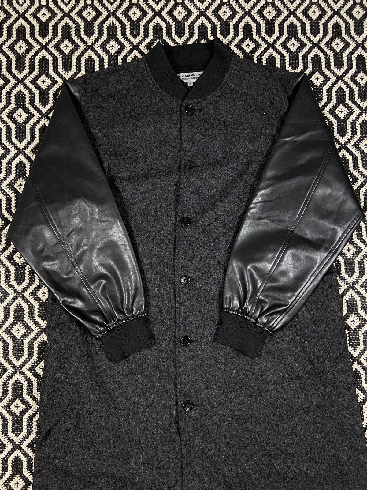 Comme des Garcons Coat Comme des Garçons vintage Printemps-Été 1986 wool Size US S / EU 44-46 / 1 - 3 Thumbnail