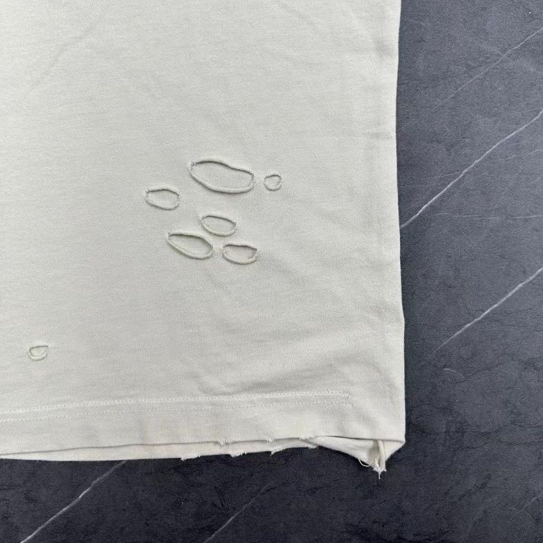 Balenciaga Balenciaga Beige Short Sleeve TShirt-2505 Size US M / EU 48-50 / 2 - 6 Thumbnail