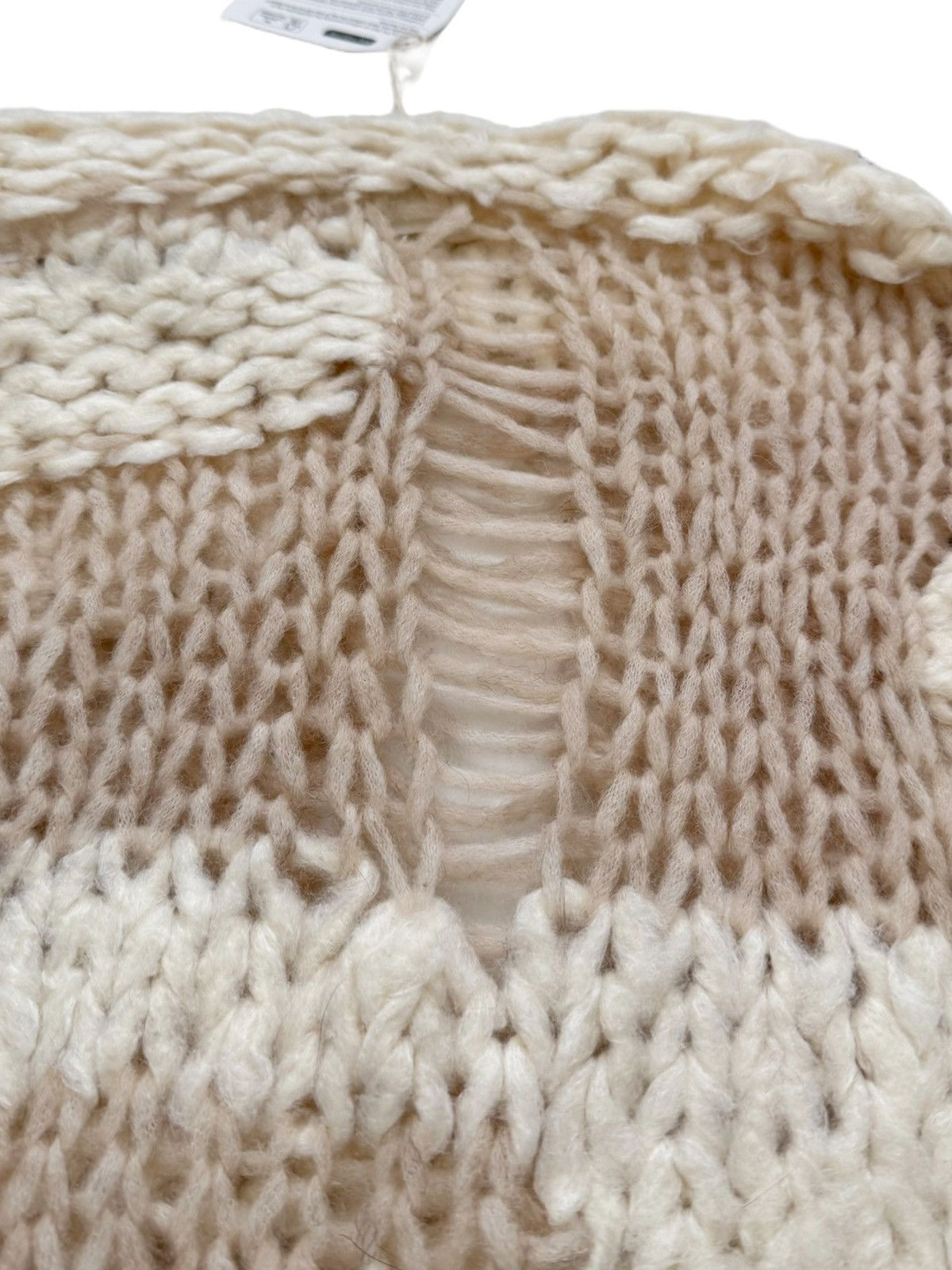 Maison Margiela Spider Web Punk Cashmere Silk Alpaca Knit Sweater Size US M / EU 48-50 / 2 - 11 Thumbnail