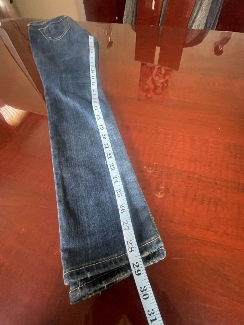 True Religion True Religion Mid Rise Skinny Jeans Size 28 Made in USA Y2K Size 28" / US 6 / IT 42 - 9 Thumbnail