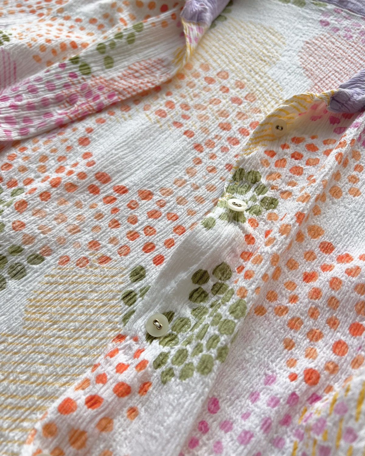 Issey Miyake × Tsumori Chisato TSUMORI CHISATO WRINKLED SHIRT Size M / US 6-8 / IT 42-44 - 4 Thumbnail