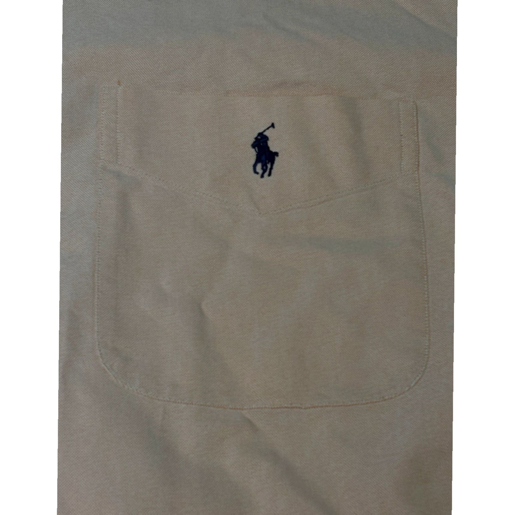 Ralph Lauren Ralph Lauren Big Shirt Oxford Button Down Peach Logo Embroidered Men's XL Cotton Shirt Size US XL / EU 56 / 4 - 2 Thumbnail