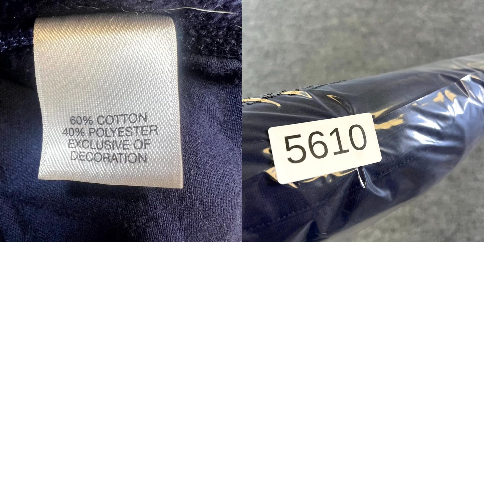 Cremieux Cremieux Sweatpants Mens Small Navy Blue Cotton Straight Leg Drawstring Size US 29 - 8 Thumbnail