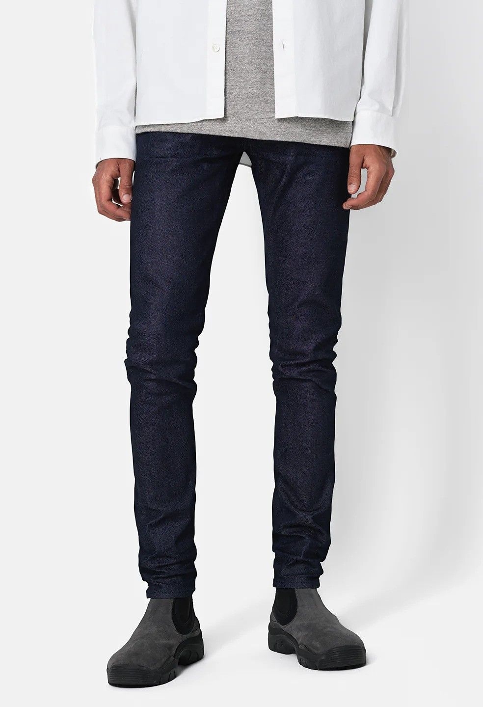 The Cast 2 Slim Raw Indigo