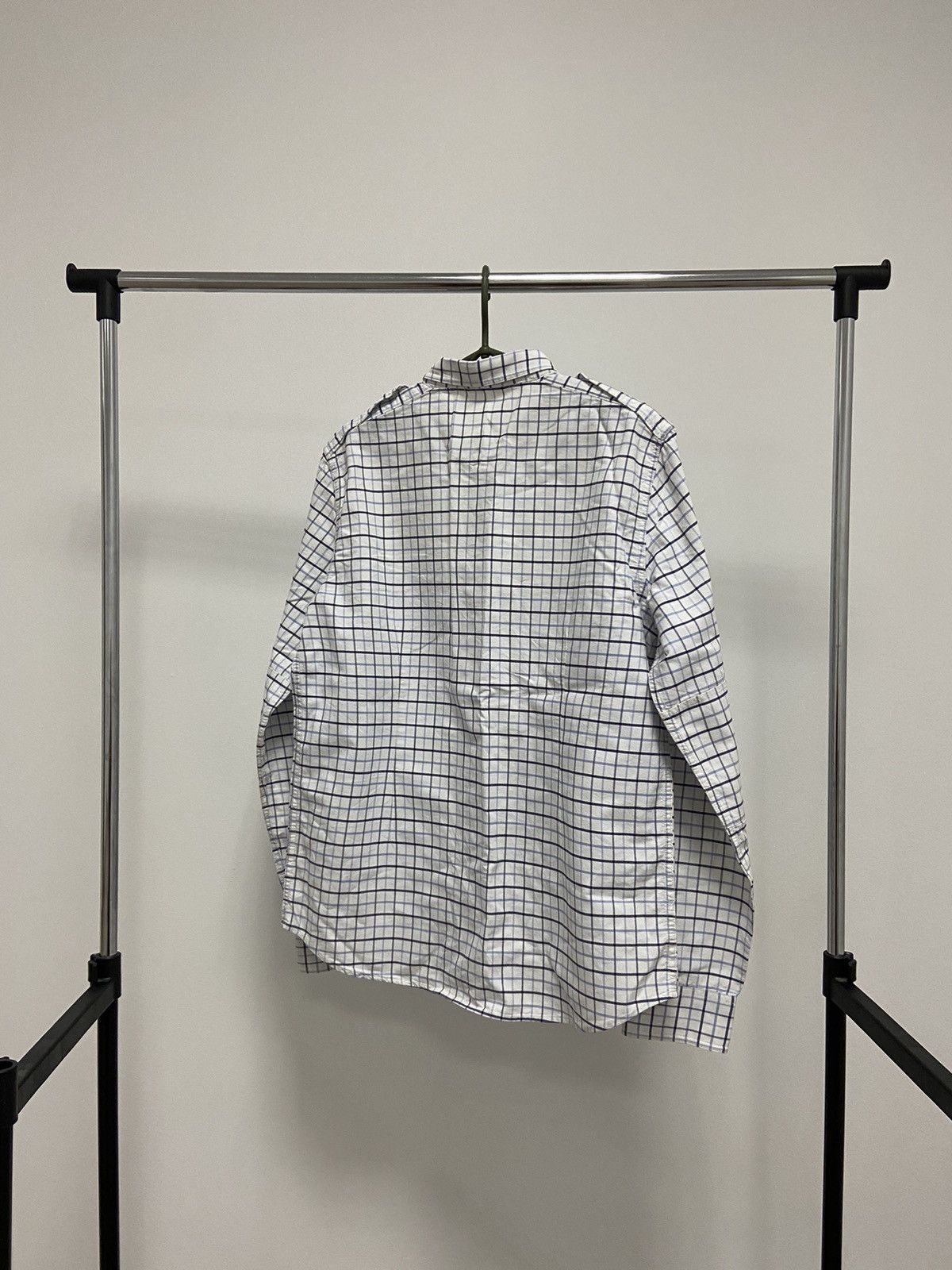 Stone Island × Vintage Stone Island Denims Check Shirt Compass Italy Size US L / EU 52-54 / 3 - 2 Thumbnail