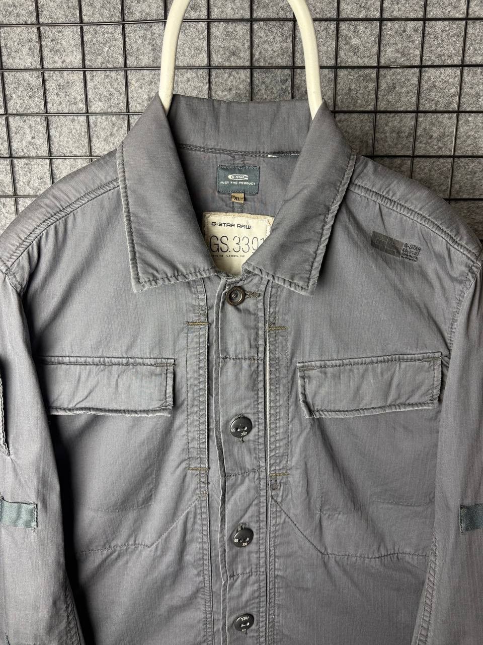 G-Star G star raw Serger Shirt L/S ligth jacket Size US XL / EU 56 / 4 - 3 Thumbnail