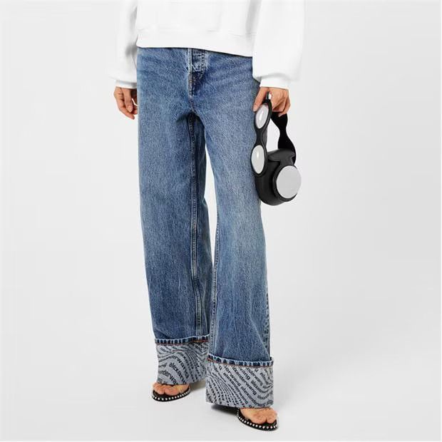 Alexander Wang o1g2r1mq0824 Jean in Denim Blue Size 29" - 4 Thumbnail