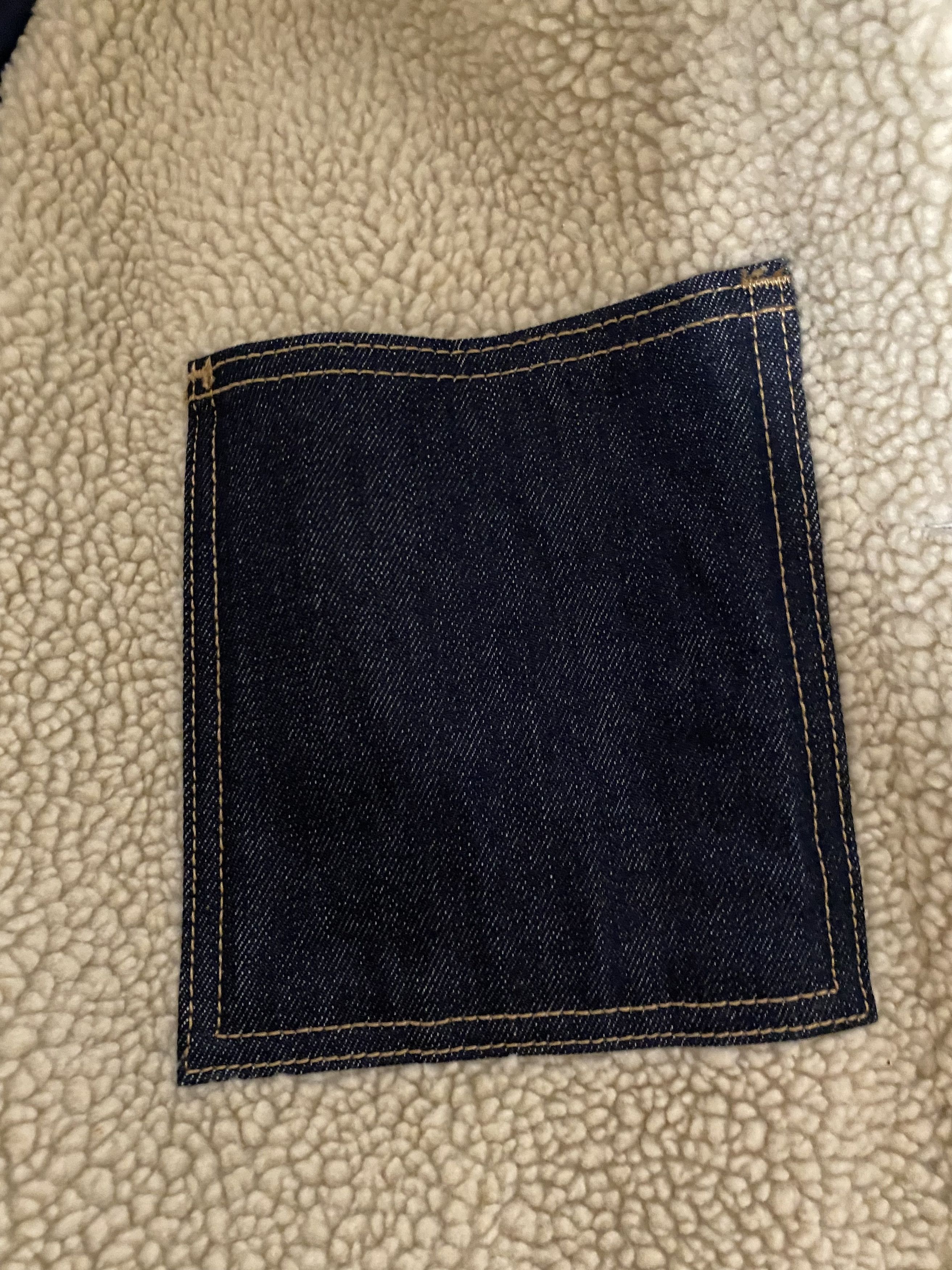 Levi's Levis Sherpa jacket dark wash denim Excel condition Size XXL Size US XXL / EU 58 / 5 - 8 Thumbnail