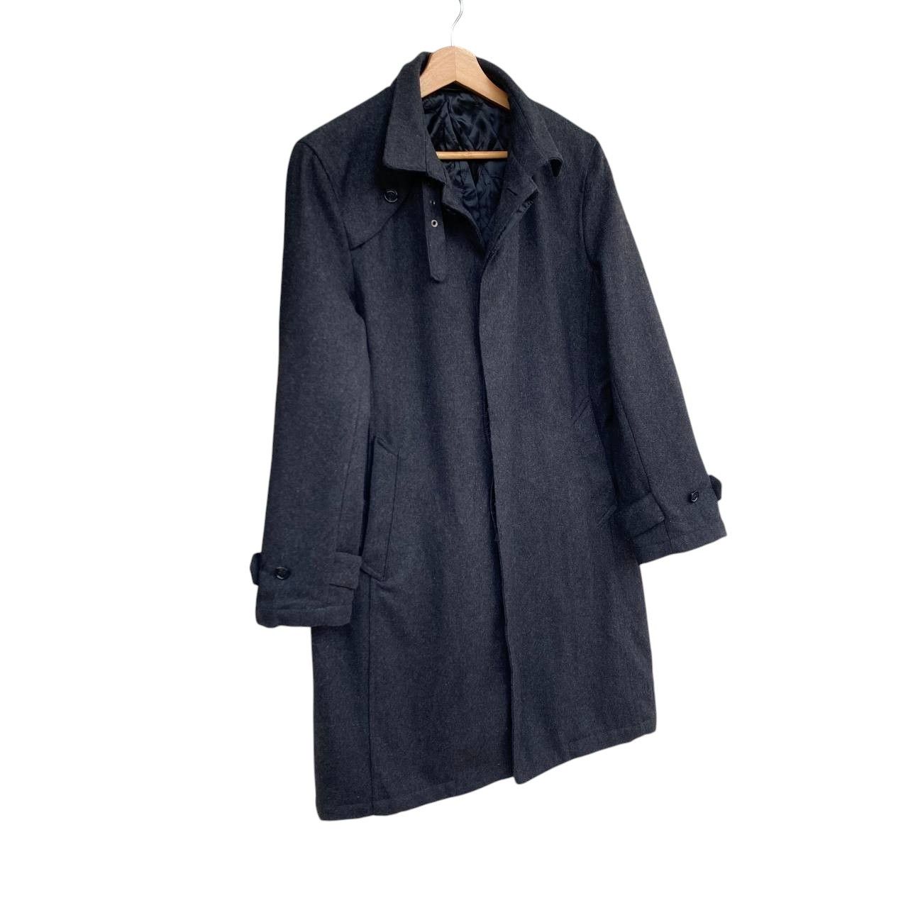 Armoire D'Homme Vintage D'Homme A Homme Wool Overcoat Quilted Lining Size US M / EU 48-50 / 2 - 3 Thumbnail