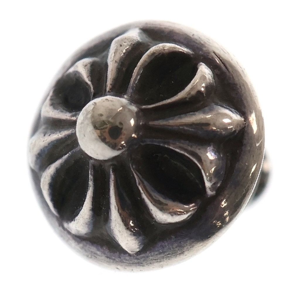 Chrome Hearts CHROME HEARTS Silver Cross Ball Stud Earring