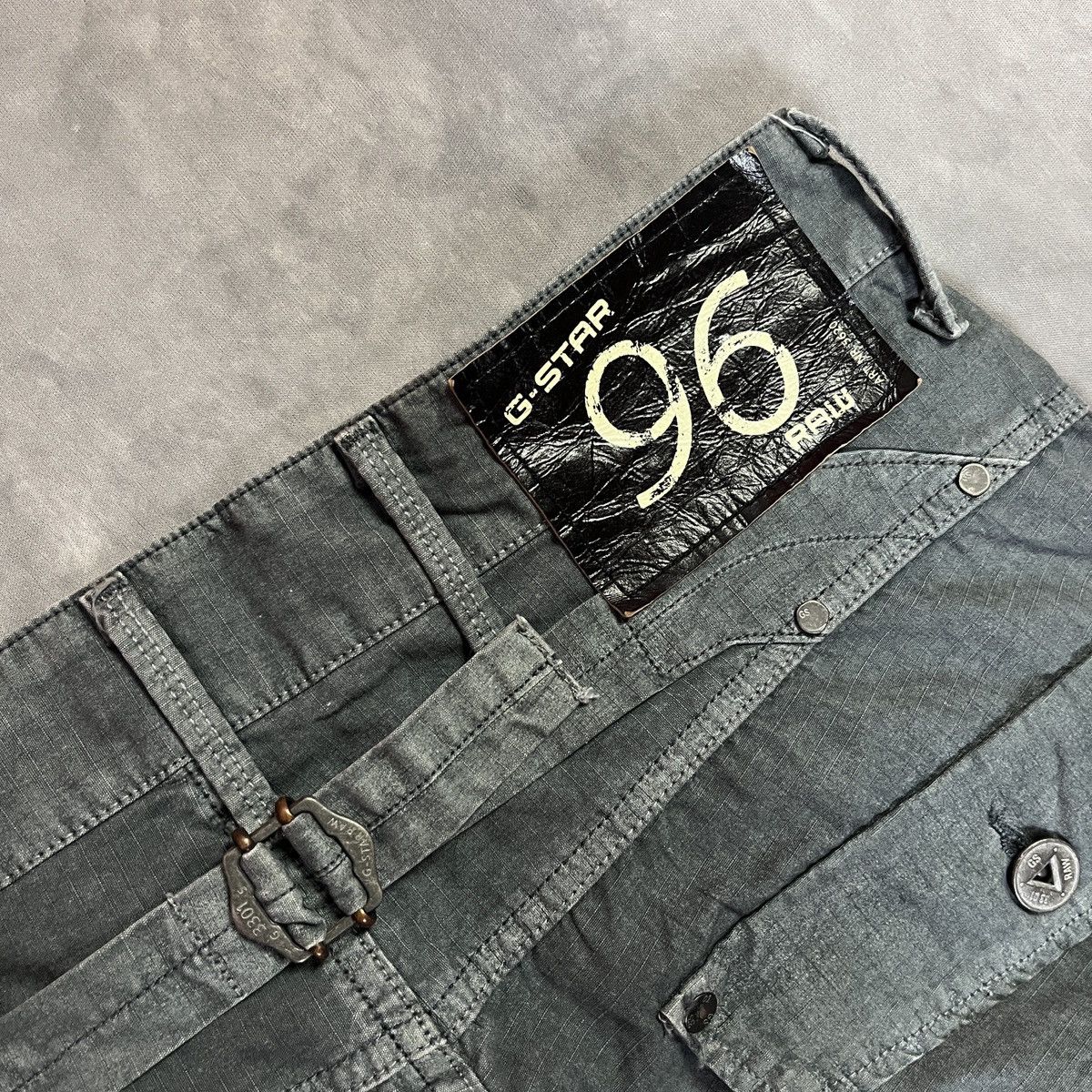 GOA Vintage G-Star Raw - Military Panel y2k Lgb Ifsix Vkei Goa Size US 31 - 14 Thumbnail