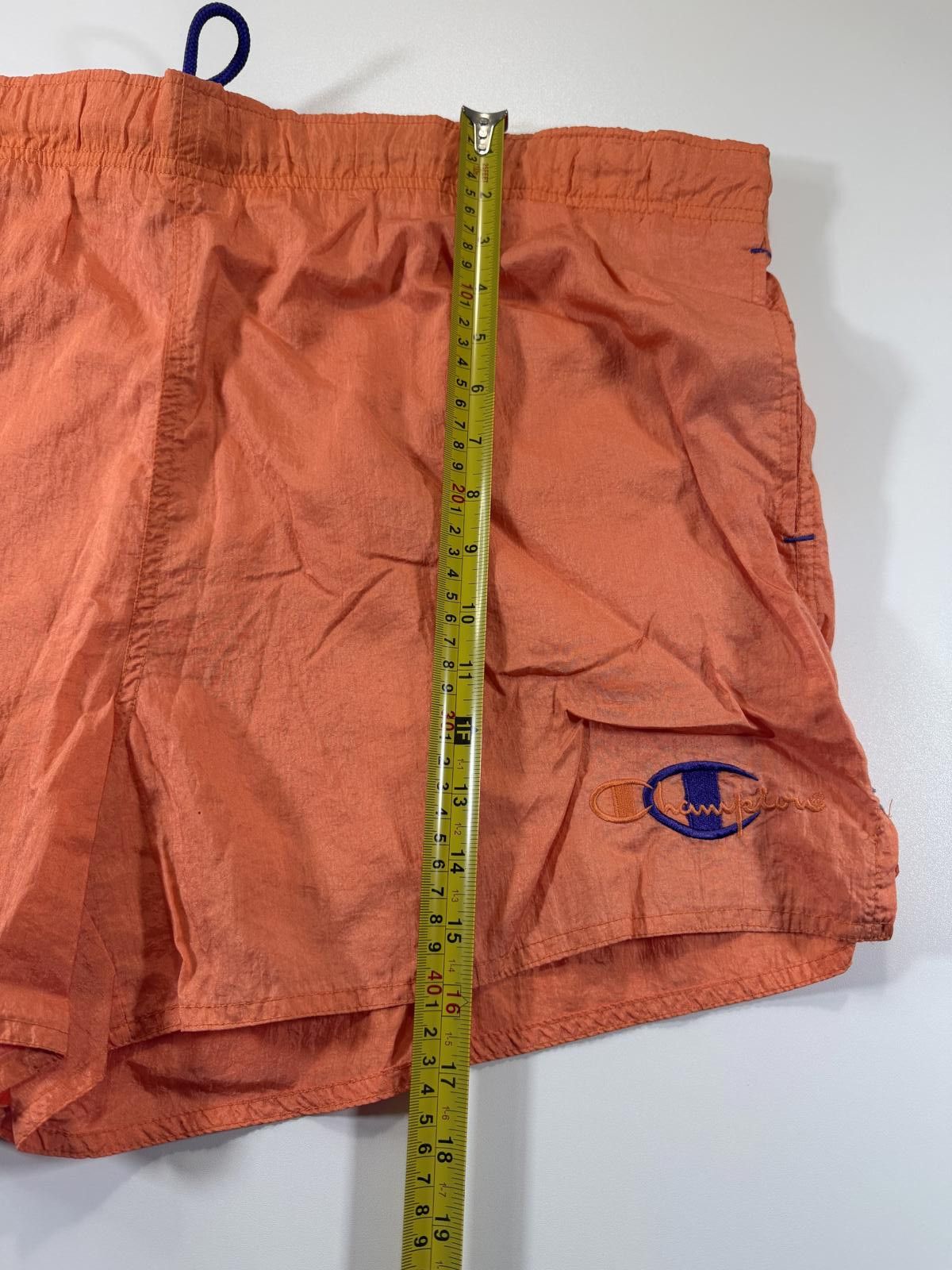 Champion Champion Orange Swim Shorts with Logo Embroidery Size US 34 / EU 50 - 5 Thumbnail