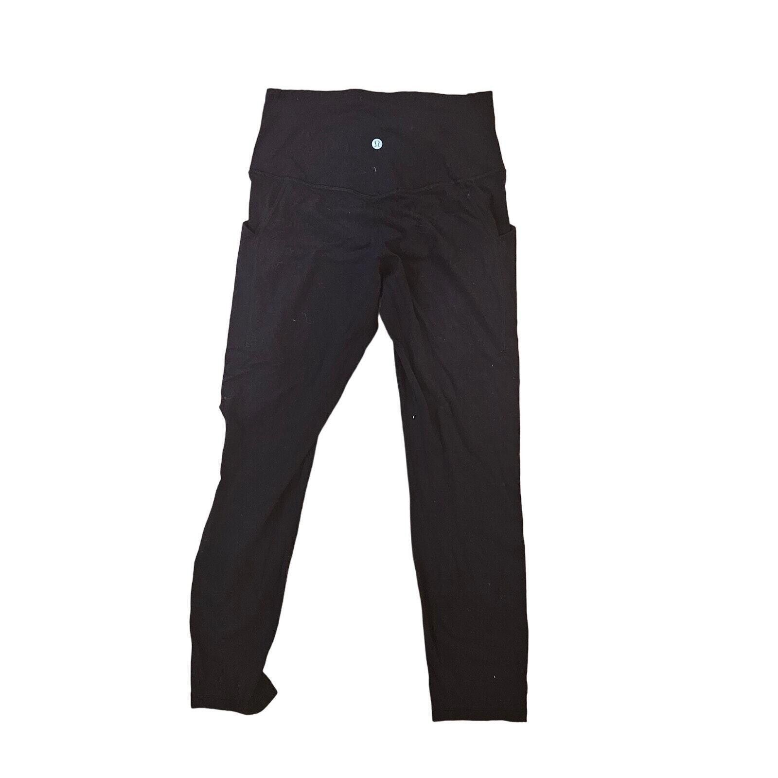 Designer Yogasmoga High-Waist Athletic Leggings Black Size Medium Size 32" / US 10 / IT 46 - 3 Thumbnail