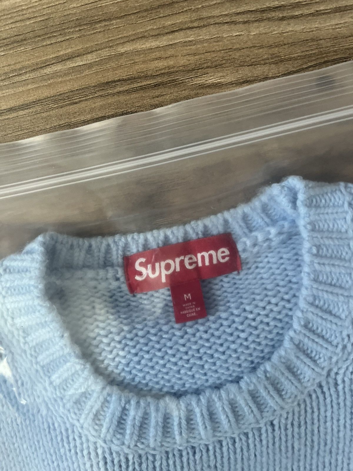 Supreme Supreme Old English Sleeves Sweater Size US M / EU 48-50 / 2 - 4 Thumbnail