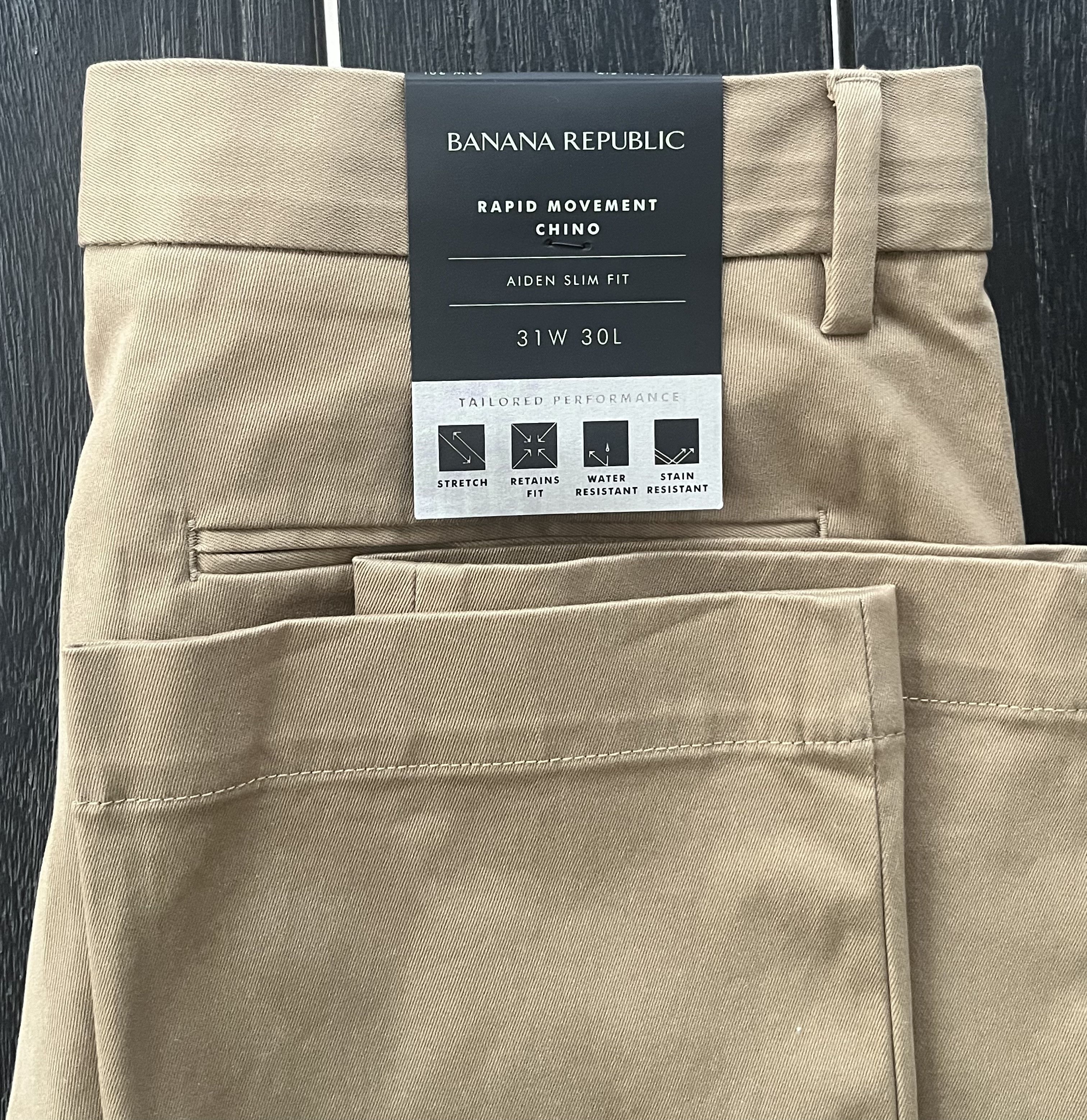 Banana Republic Aiden Slim Fit Size US 31 - 6 Thumbnail