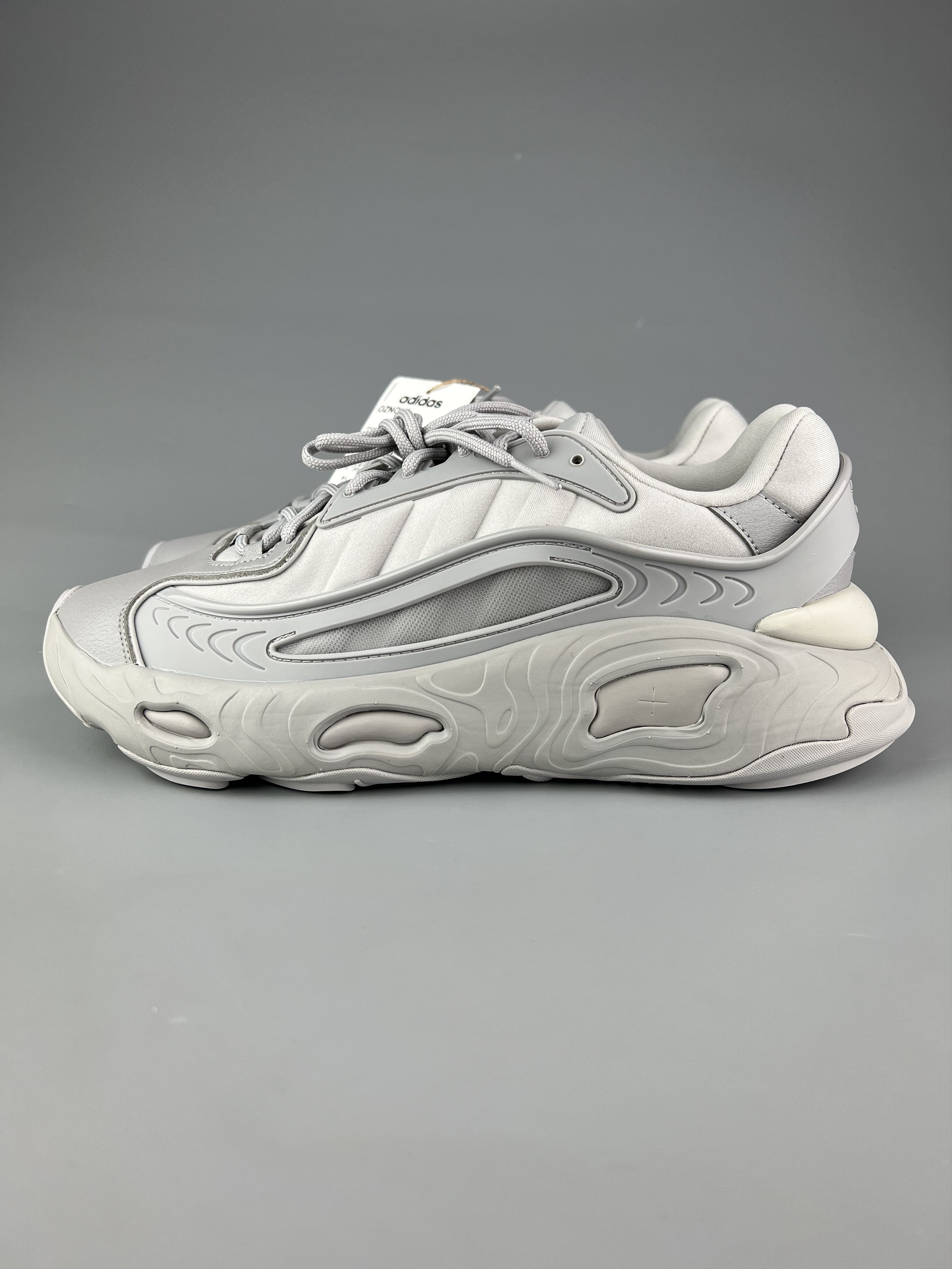 Adidas Adidas Oznova Men's Gray Sneakers Size US10 Size US 10 / EU 43 - 2 Thumbnail