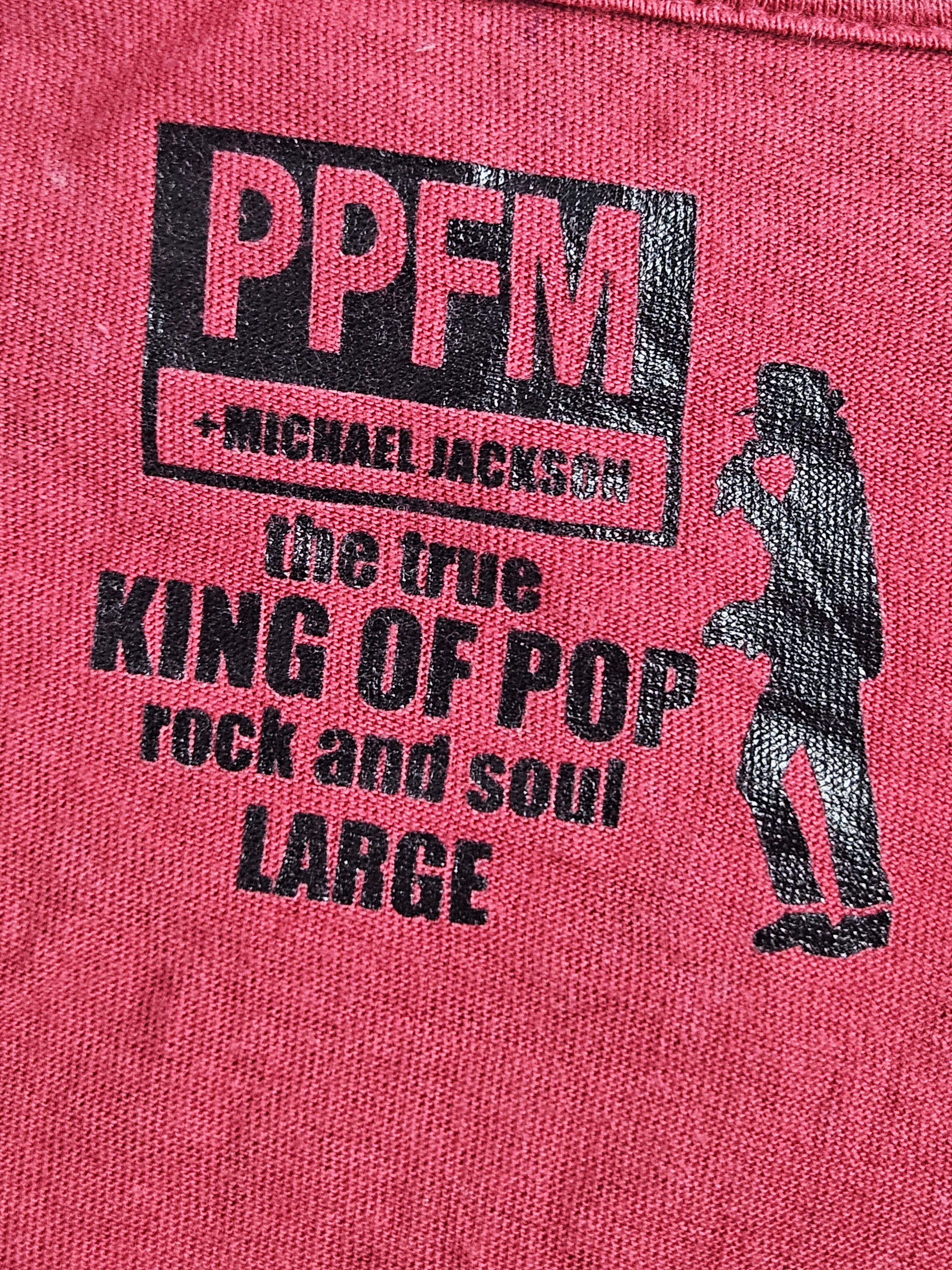 Japanese Brand × Michael Jackson × PPFM PPFM x Michael Jackson King of POP Glitter Tee Size US L / EU 52-54 / 3 - 4 Thumbnail