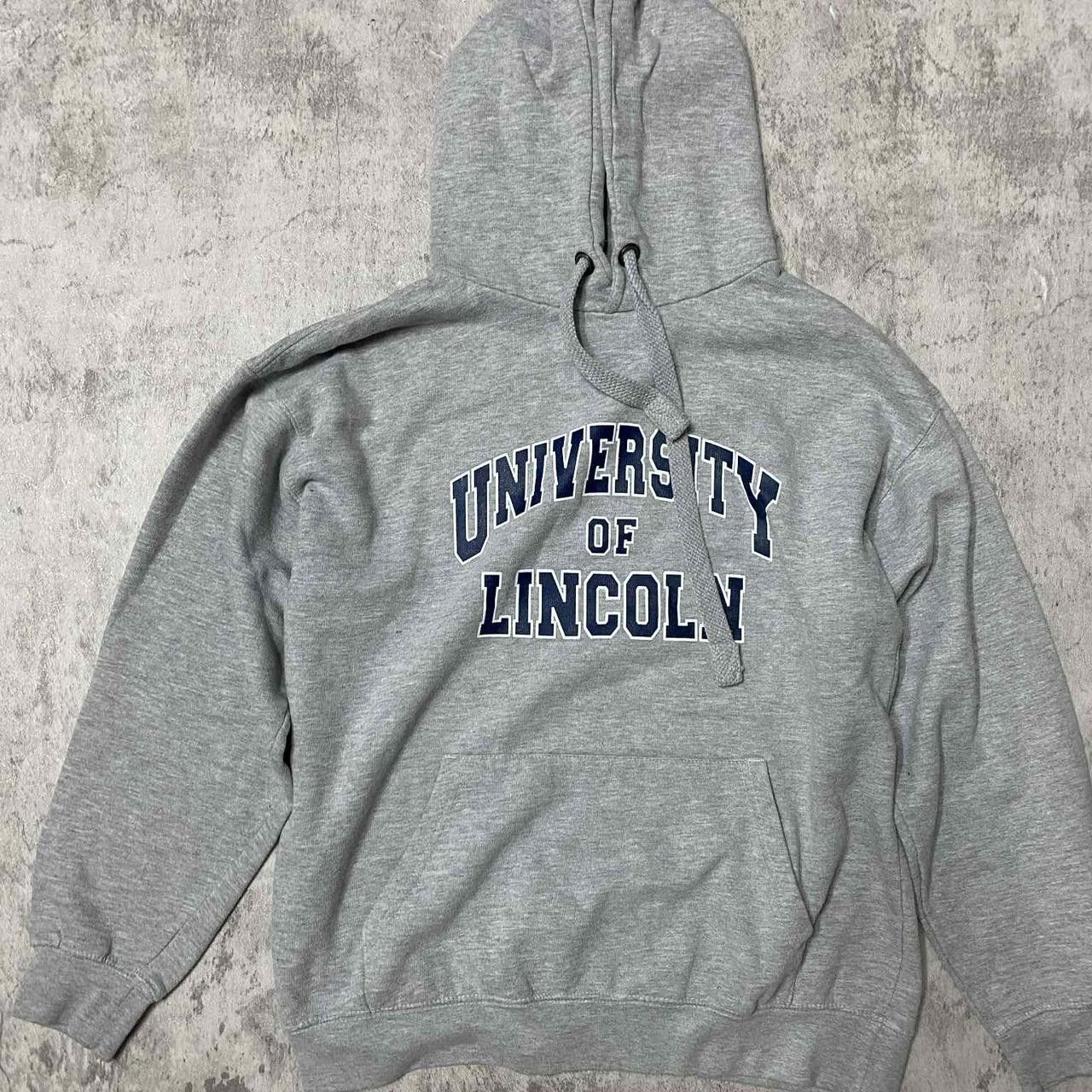 Other Grey University of Lincoln hoodie Size US L / EU 52-54 / 3 - 1 Thumbnail