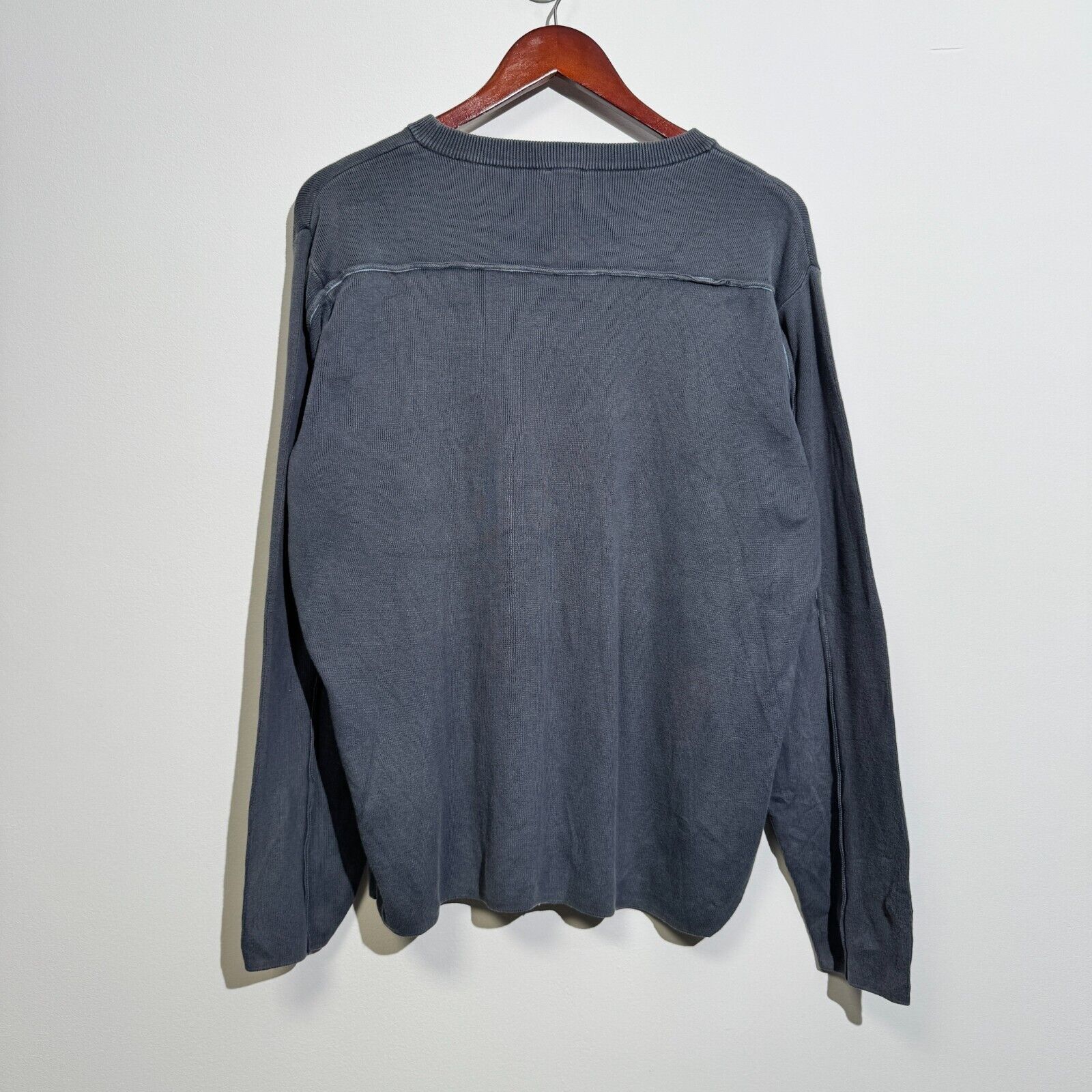 Vintage Vintage Unisex Gray Cotton Crewneck Size L Regular Fit Size US L / EU 52-54 / 3 - 9 Thumbnail