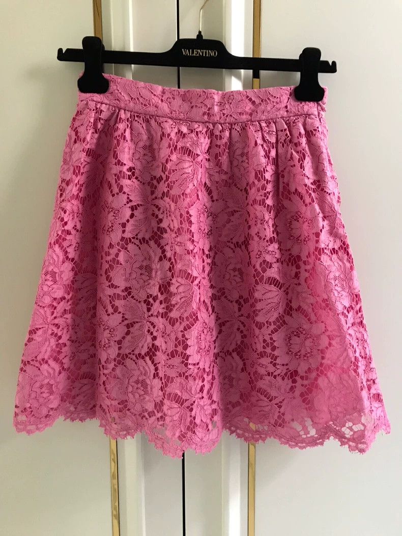 Valentino Valentino Pink lace set Size S / US 4 / IT 40 - 7 Thumbnail
